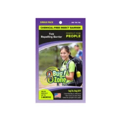 0Bug!Zone Flea & Tick Tag For Dogs -Cat And Dog Pet Supply Store 0BugZoneTickTagforPeopleSinglePack