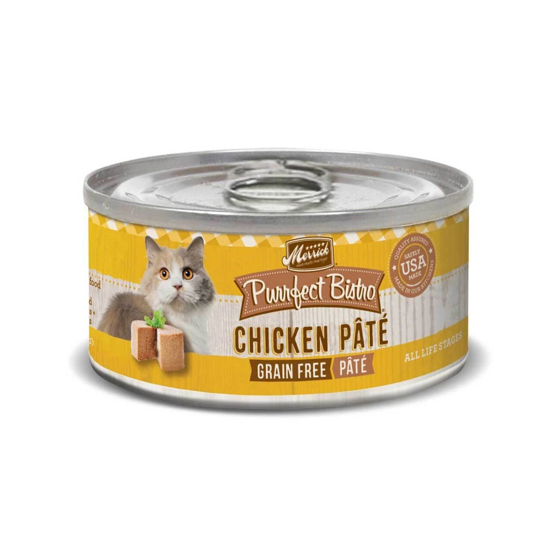 Merrick Purrfect Bistro Grain Free Pate Canned Cat Food 1 Merrick Purrfect Bistro Grain Free Pate Canned Cat Food