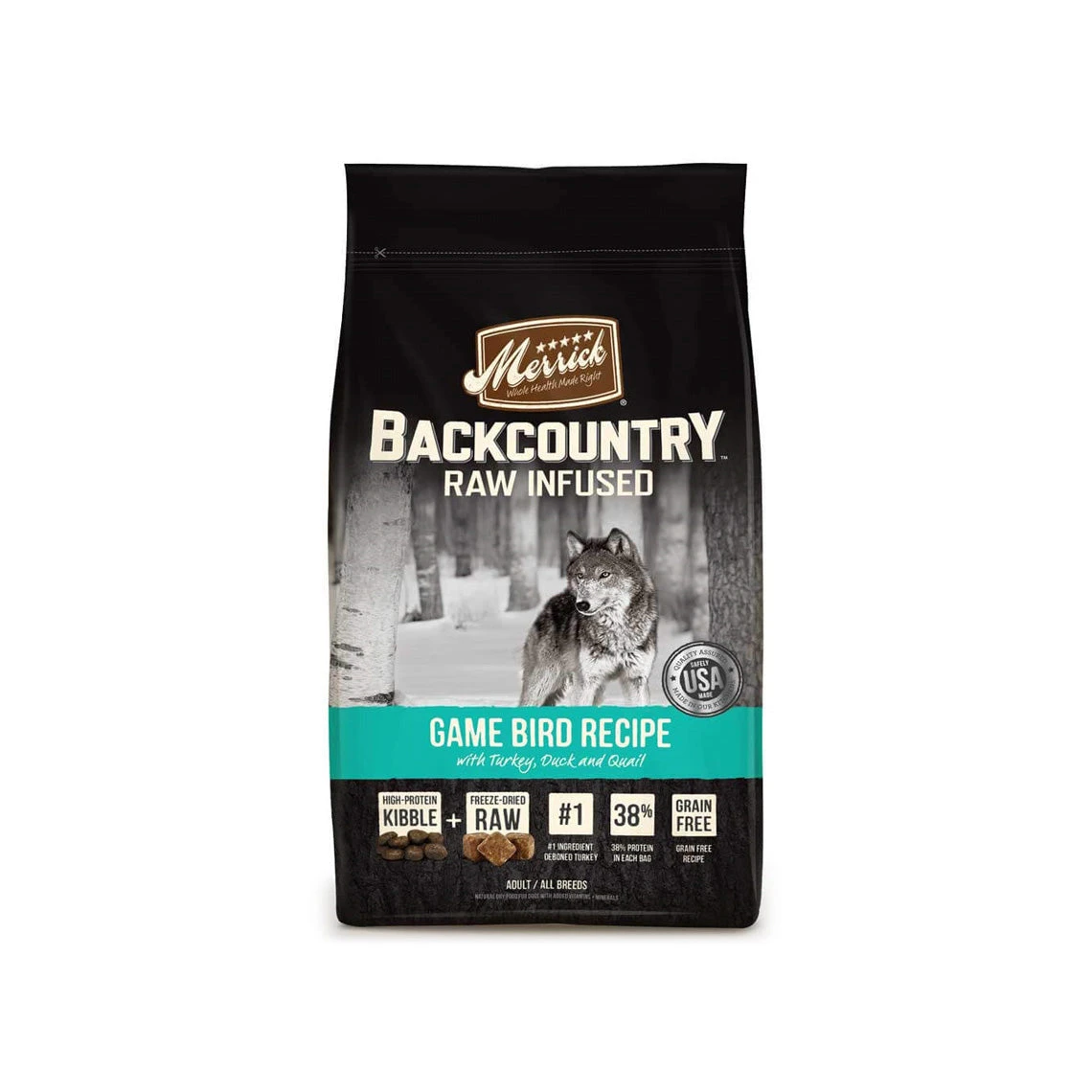 Merrick Backcountry Raw Infused Grain-Free Dry Dog Food 1 Merrick Backcountry Raw Infused Grain-Free Dry Dog Food