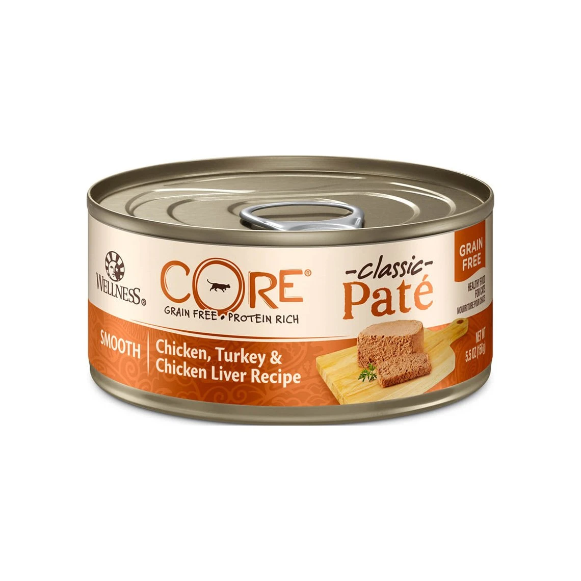 Wellness Grain-Free CORE Pate Canned Cat Food 1 Wellness Grain-Free CORE Pate Canned Cat Food