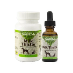 Animal Essentials Milk Thistle Herbal Supplement For Dogs & Cats 9 Animal Essentials Milk Thistle Herbal Supplement For Dogs & Cats -Cat And Dog Pet Supply Store 148069 1000