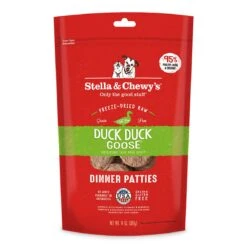 Stella & Chewy's Raw Dinners Freeze-Dried Dog Food 24 Stella & Chewy's Raw Dinners Freeze-Dried Dog Food -Cat And Dog Pet Supply Store 14oz Duck