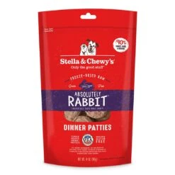 Stella & Chewy's Raw Dinners Freeze-Dried Dog Food 32 Stella & Chewy's Raw Dinners Freeze-Dried Dog Food -Cat And Dog Pet Supply Store 14oz Rabbit