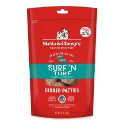 Stella & Chewy's Raw Dinners Freeze-Dried Dog Food 28 Stella & Chewy's Raw Dinners Freeze-Dried Dog Food -Cat And Dog Pet Supply Store 14oz SurfTurf