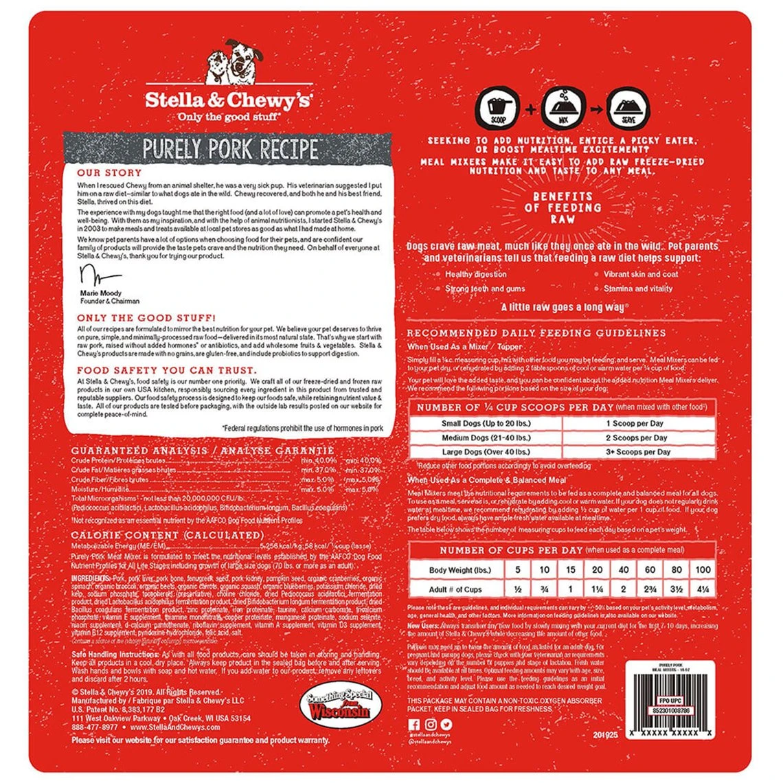 Stella & Chewy's Freeze-Dried Meal Mixers Dog Food Toppers 10 Stella & Chewy's Freeze-Dried Meal Mixers Dog Food Toppers - Image 10