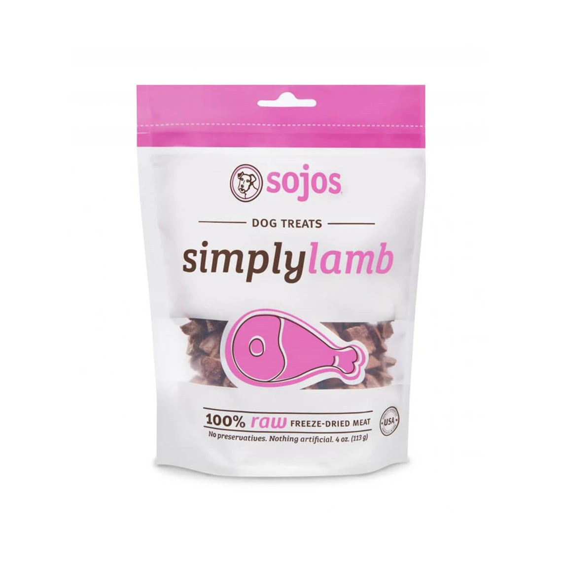 Sojos Simply Meat Freeze-Dried Raw Dog Treats 2 Sojos Simply Meat Freeze-Dried Raw Dog Treats - Image 2