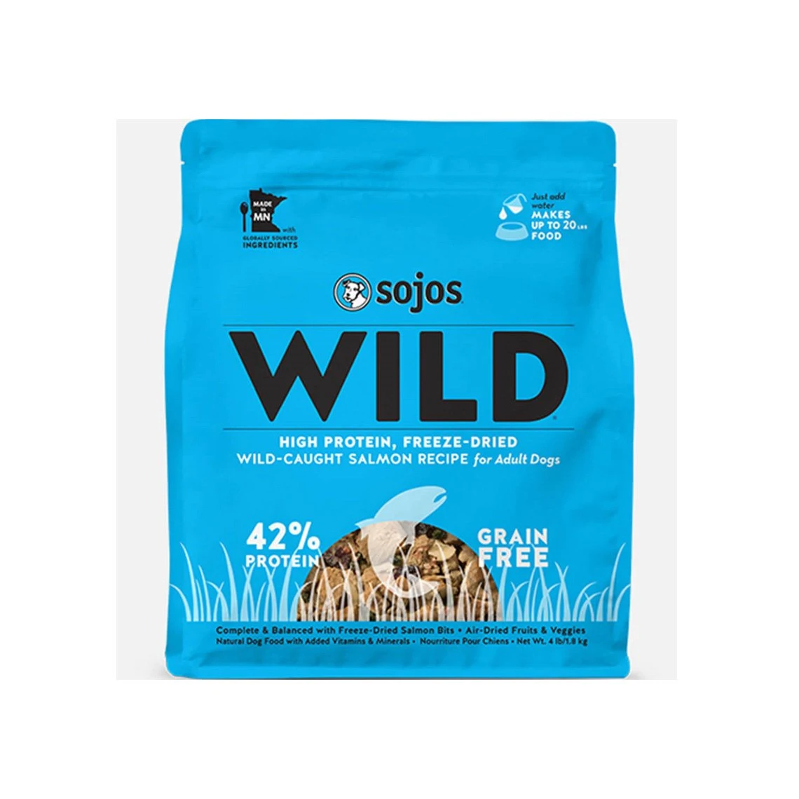 Sojos Wild Free-Range Raw Dehydrated Dog Food Mix 1 Sojos Wild Free-Range Raw Dehydrated Dog Food Mix
