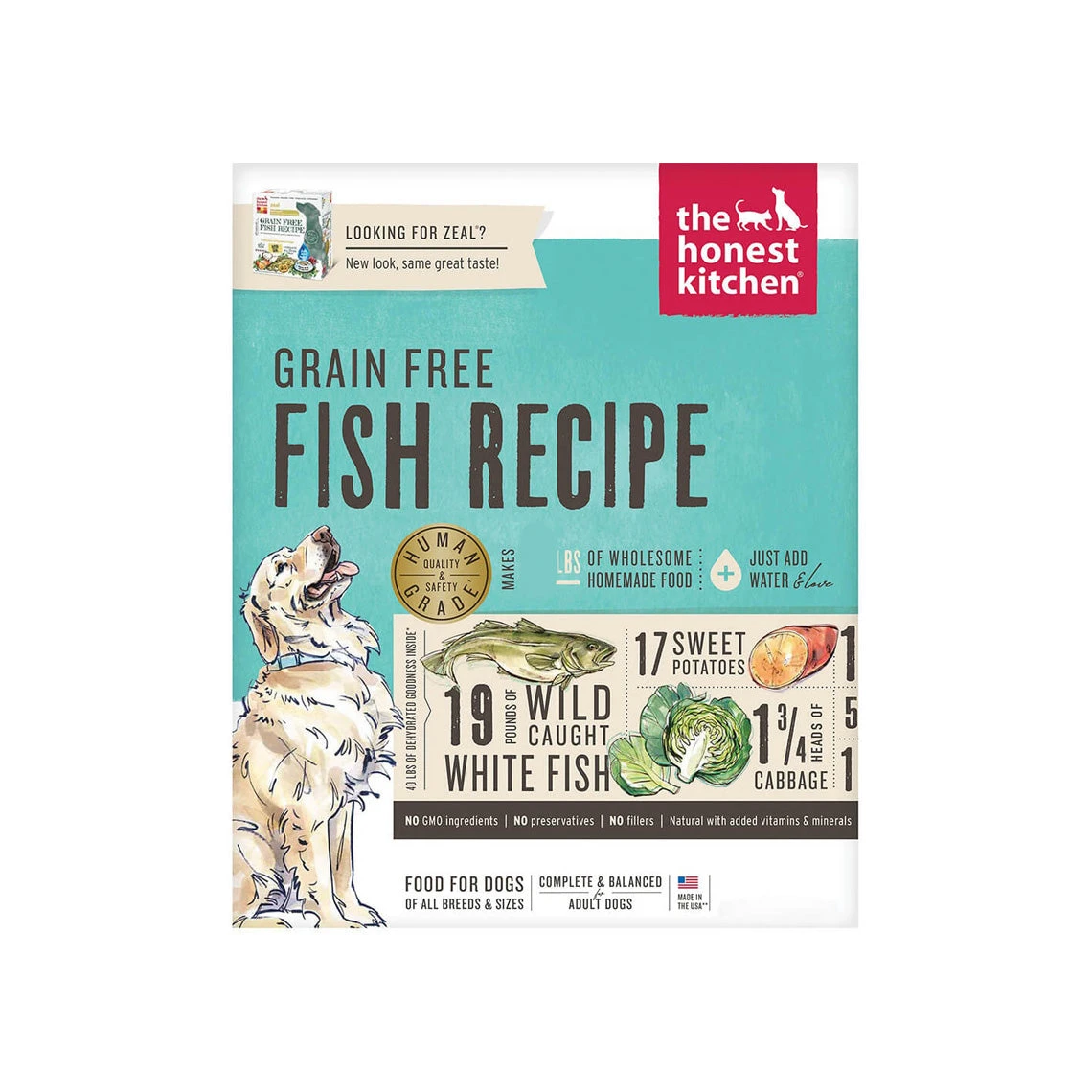 The Honest Kitchen Grain Free Fish Recipe Dehydrated Dog Food 1 The Honest Kitchen Grain Free Fish Recipe Dehydrated Dog Food