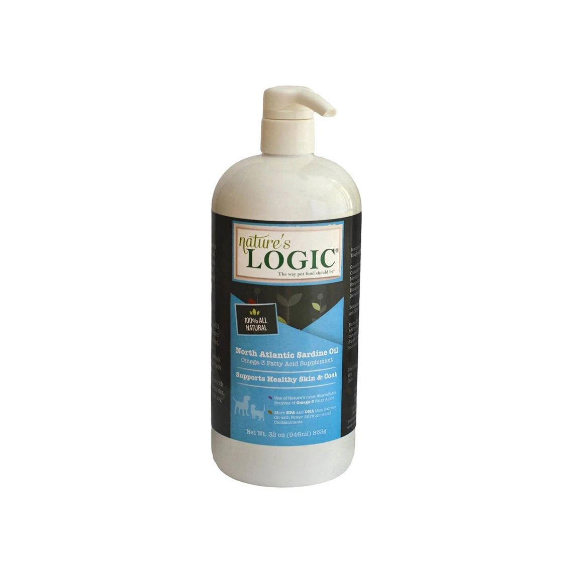 Nature's Logic North Atlantic Sardine Oil 2 Nature's Logic North Atlantic Sardine Oil - Image 2