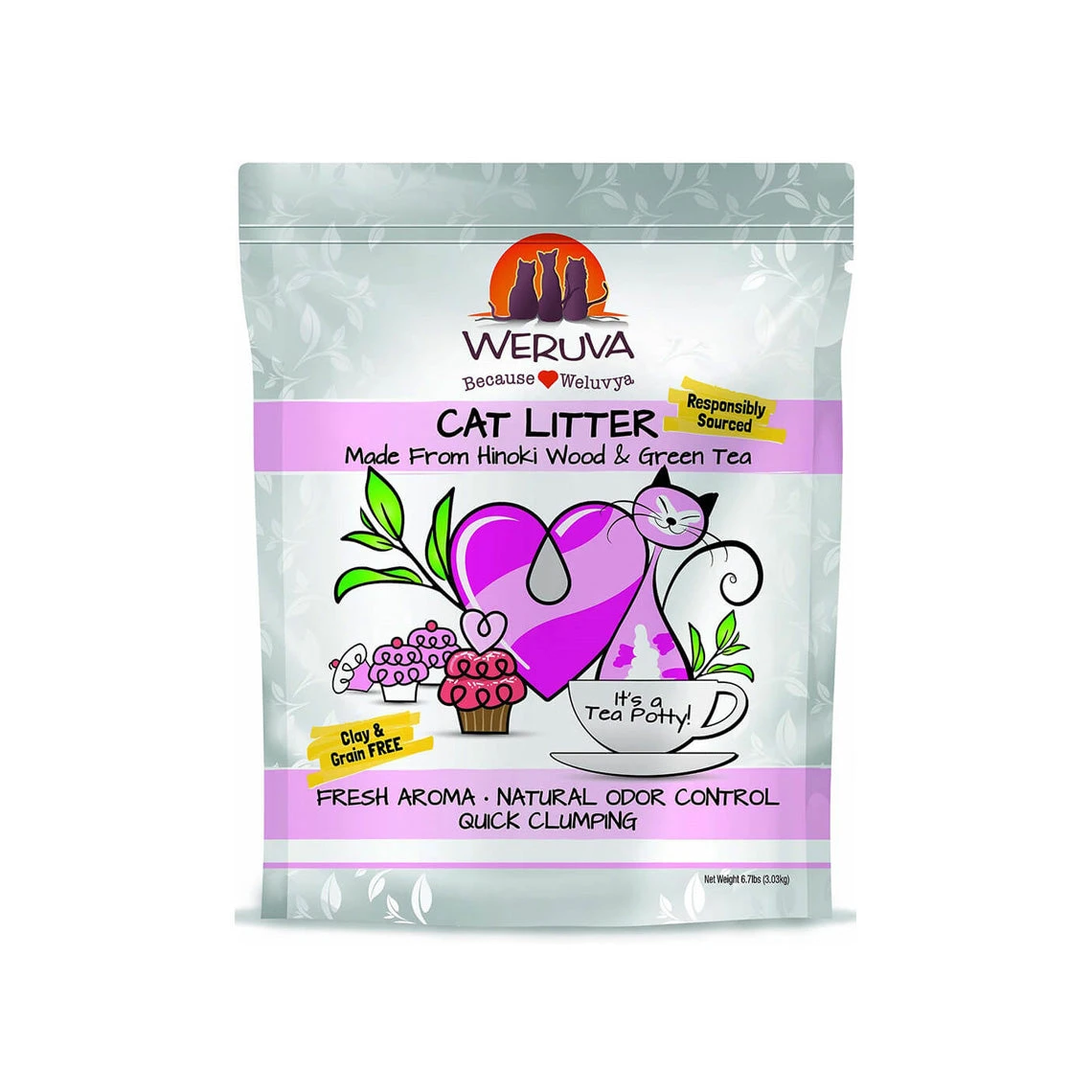Weruva Tea Potty Cat Litter 1 Weruva Tea Potty Cat Litter