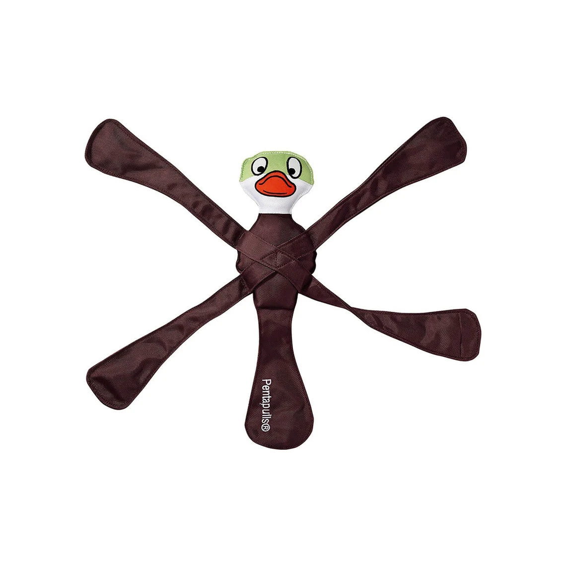 Doggles Pentapulls Recycled Tug Squeaker Dog Toy 1 Doggles Pentapulls Recycled Tug Squeaker Dog Toy