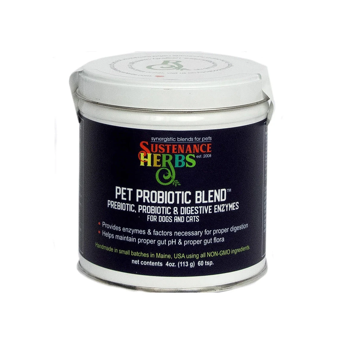 Sustenance Herbs Pet Probiotic And Digestive Enzyme Blend 1 Sustenance Herbs Pet Probiotic And Digestive Enzyme Blend