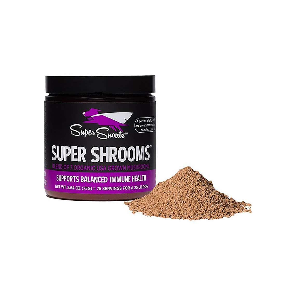 Super Snouts Super Shrooms Medicinal Mushroom Immune Support For Dogs & Cats 1 Super Snouts Super Shrooms Medicinal Mushroom Immune Support For Dogs & Cats