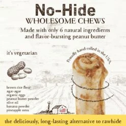 Earth Animal No-Hide Peanut Butter Single Chew For Dogs -Cat And Dog Pet Supply Store 812121031401 ALT2