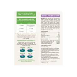 Only Natural Pet PowerFood Kitten Power Dinner Kitten Food -Cat And Dog Pet Supply Store 9990045 2