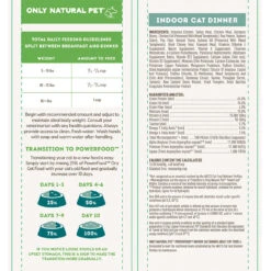 Only Natural Pet PowerFood Poultry Indoor Cat Dinner Dry Food -Cat And Dog Pet Supply Store 9990173 2