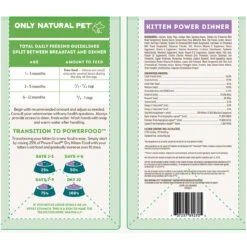 Only Natural Pet PowerFood Kitten Power Dinner Kitten Food -Cat And Dog Pet Supply Store 9990177 2