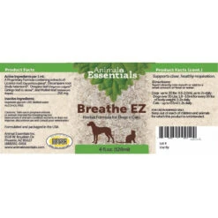 Cat And Dog Pet Supply Store -Cat And Dog Pet Supply Store AnimalEssentialsBreatheEZLabel