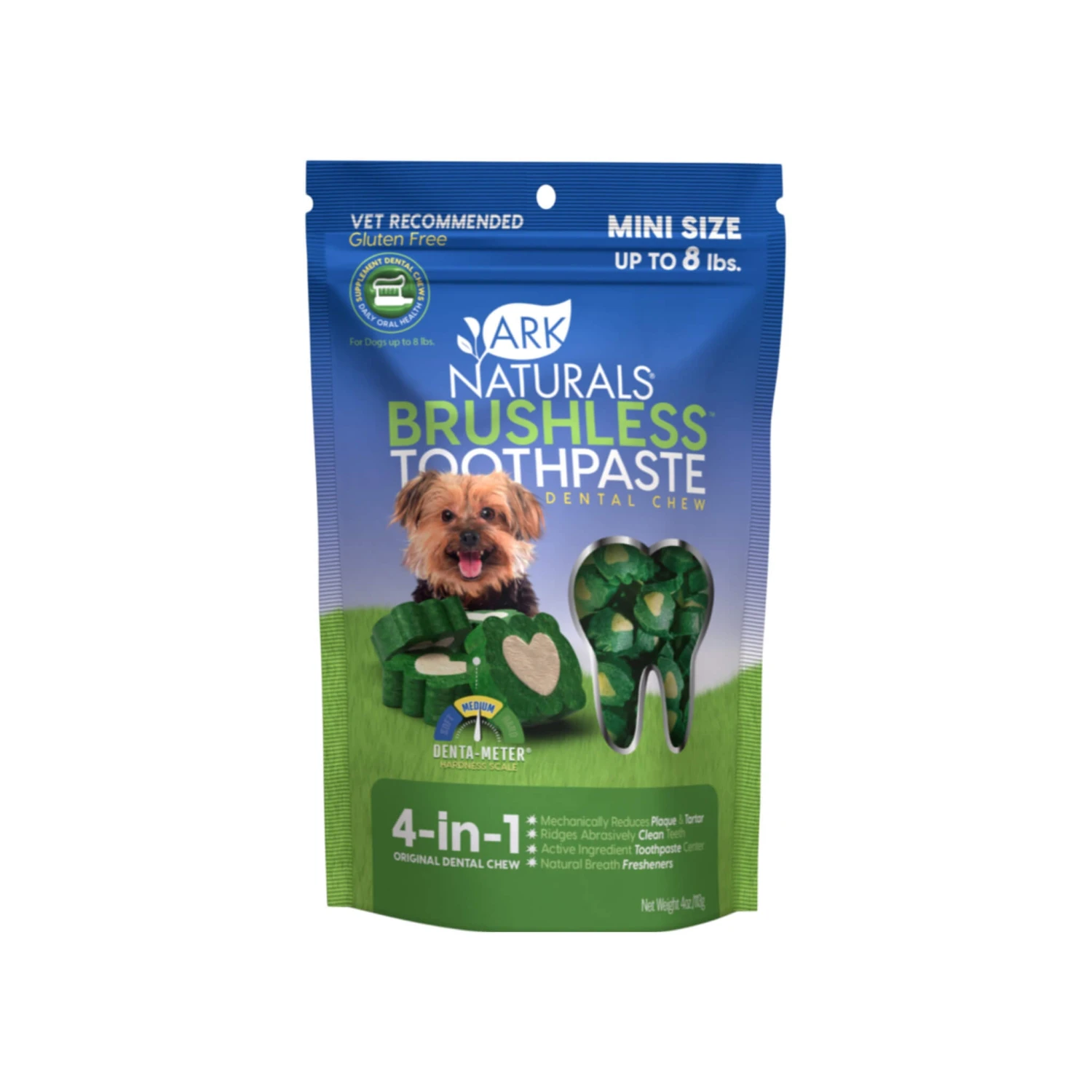 Ark Naturals Brushless Toothpaste Dental Chews For Dogs 1 Ark Naturals Brushless Toothpaste Dental Chews For Dogs