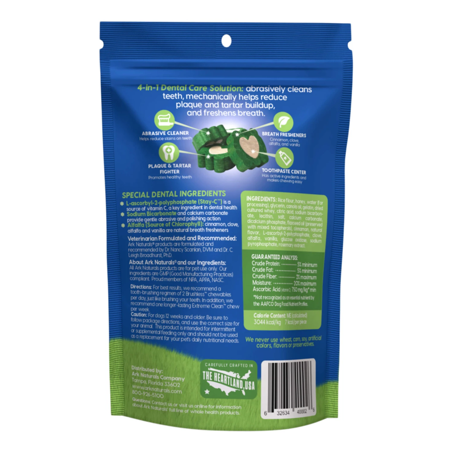 Ark Naturals Brushless Toothpaste Dental Chews For Dogs 2 Ark Naturals Brushless Toothpaste Dental Chews For Dogs - Image 2