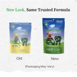 Ark Naturals Brushless Toothpaste Dental Chews For Dogs 21 Ark Naturals Brushless Toothpaste Dental Chews For Dogs -Cat And Dog Pet Supply Store ArkNaturalsBrushlessToothpasteMiniNewLook