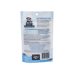 Ark Naturals Happy Traveler Herbal Calming Formula For Dogs & Cats -Cat And Dog Pet Supply Store ArkNaturalsHappyTravelerSoftChewsBagBack