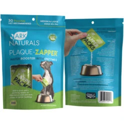 Ark Naturals Plaque-Zapper Dental Chews For Dogs & Cats 12 Ark Naturals Plaque-Zapper Dental Chews For Dogs & Cats -Cat And Dog Pet Supply Store ArkNaturalsPlaque ZapperMediumtoLargeFront Back