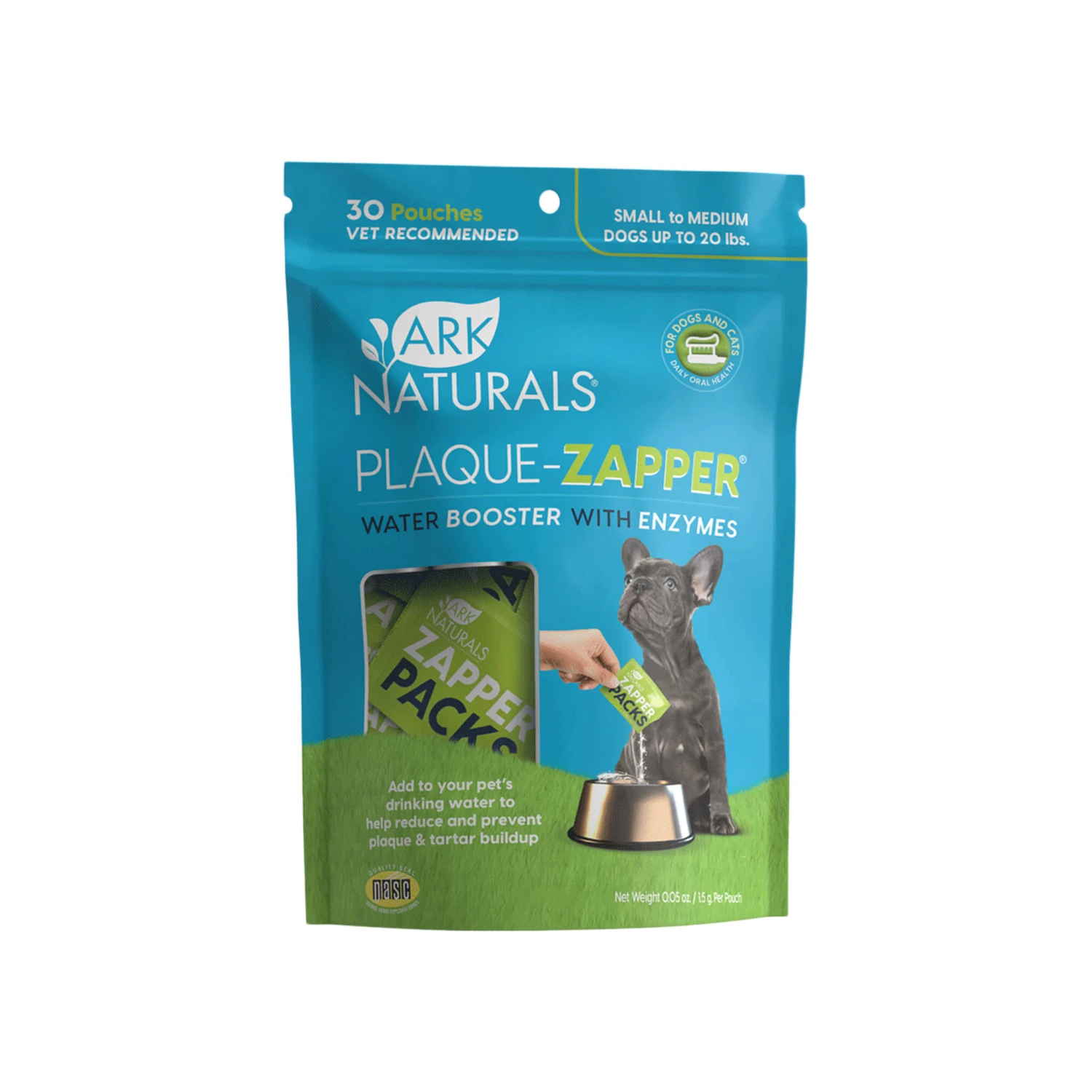 Ark Naturals Plaque-Zapper Dental Chews For Dogs & Cats 1 Ark Naturals Plaque-Zapper Dental Chews For Dogs & Cats