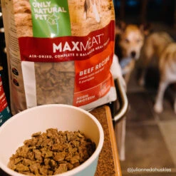 Only Natural Pet MaxMeat Beef Recipe Air-Dried Complete & Balanced Dog Food And Topper -Cat And Dog Pet Supply Store BF6A8295 Enhanced NR