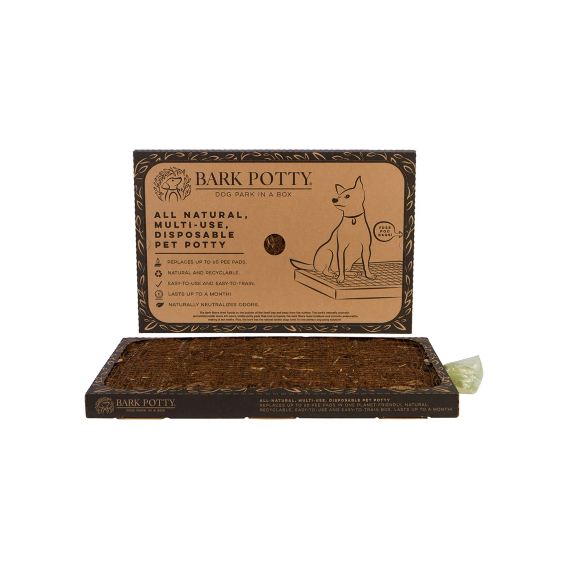 Bark Potty All Natural Pee Pad 2 Bark Potty All Natural Pee Pad - Image 2