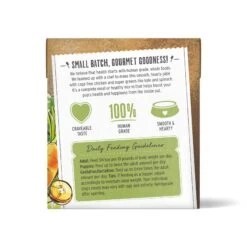 The Honest Kitchen Butcher Block Pate Dog Wet Food -Cat And Dog Pet Supply Store ButcherBlockPateChicken SuperGreensPate10.5ozCartonBack