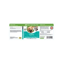 Only Natural Pet Ubiquinone CoQ10 Supplement For Dogs & Cats 17 Only Natural Pet Ubiquinone CoQ10 Supplement For Dogs & Cats -Cat And Dog Pet Supply Store COQ10 Label