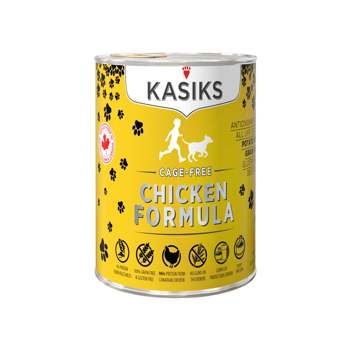 KASIKS Grain-Free Veterinarian Formulated Canned Pate Dog Food 1 KASIKS Grain-Free Veterinarian Formulated Canned Pate Dog Food