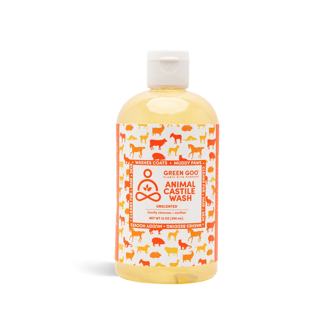 Green Goo Natural Unscented Multi-Purpose Pet Castile Shampoo 1 Green Goo Natural Unscented Multi-Purpose Pet Castile Shampoo