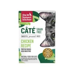 The Honest Kitchen Pate Cat Wet Food 26 The Honest Kitchen Pate Cat Wet Food -Cat And Dog Pet Supply Store CateChickenPate5.5ozCarton 1