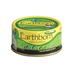 Earthborn Holistic Grain-Free Wet Canned Cat Food -Cat And Dog Pet Supply Store Chicken Catcciatori 3 oz Can Front