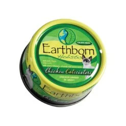 Earthborn Holistic Grain-Free Wet Canned Cat Food -Cat And Dog Pet Supply Store Chicken Catcciatori 3 oz Can Top