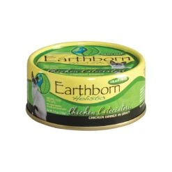 Earthborn Holistic Grain-Free Wet Canned Cat Food -Cat And Dog Pet Supply Store Chicken Catcciatori 5.5 oz Can Front