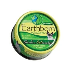 Earthborn Holistic Grain-Free Wet Canned Cat Food -Cat And Dog Pet Supply Store Chicken Catcciatori 5.5 oz Can Top