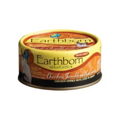 Earthborn Holistic Grain-Free Wet Canned Cat Food -Cat And Dog Pet Supply Store Chicken Jumble 5.5 oz Can Front