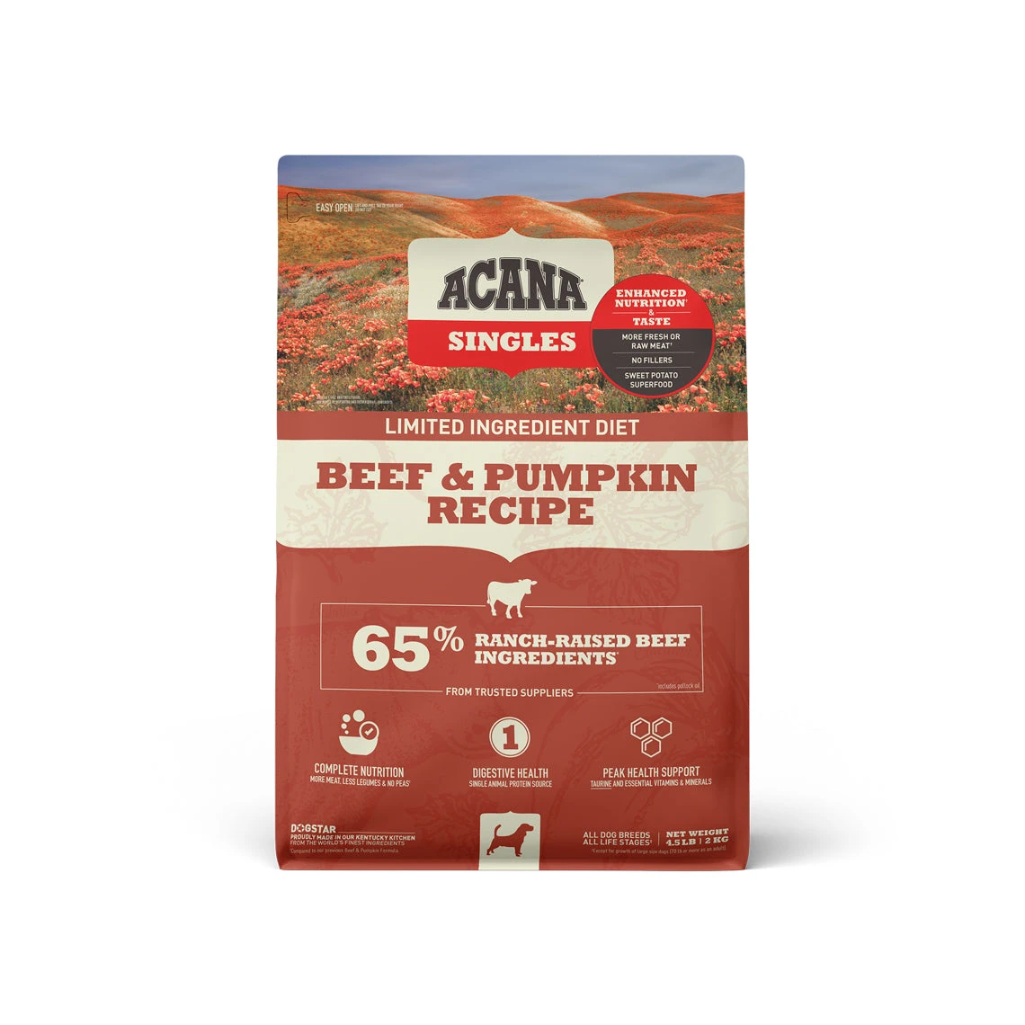 ACANA Singles Limited Ingredient Diet Grain-Free Dry Dog Food 1 ACANA Singles Limited Ingredient Diet Grain-Free Dry Dog Food