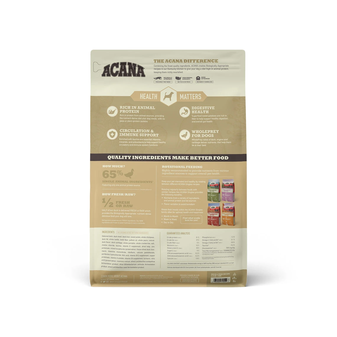 ACANA Singles Limited Ingredient Diet Grain-Free Dry Dog Food 20 ACANA Singles Limited Ingredient Diet Grain-Free Dry Dog Food - Image 20
