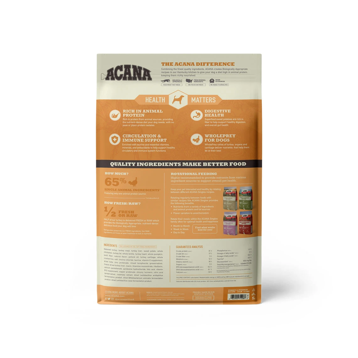 ACANA Singles Limited Ingredient Diet Grain-Free Dry Dog Food 12 ACANA Singles Limited Ingredient Diet Grain-Free Dry Dog Food - Image 12