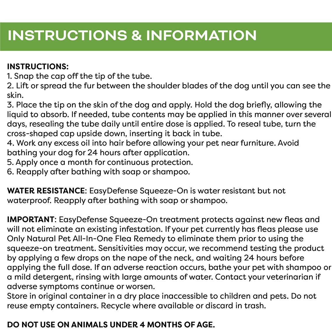 Only Natural Pet Flea & Tick Starter Kit For Dogs 20 Only Natural Pet Flea & Tick Starter Kit For Dogs - Image 20