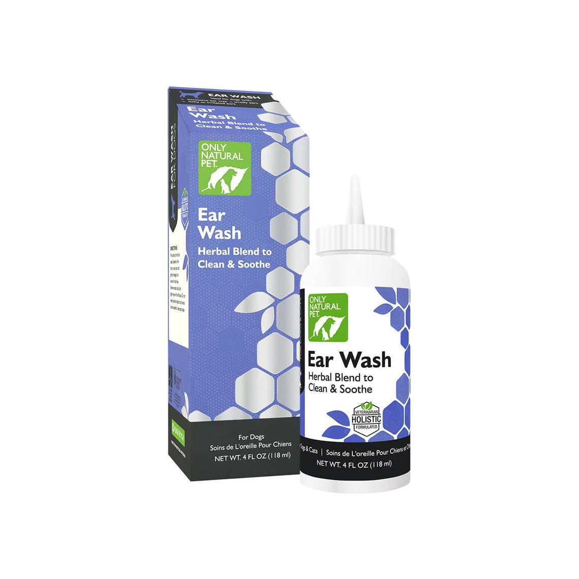 Only Natural Pet Ear Wash Cleaner For Dogs & Cats 1 Only Natural Pet Ear Wash Cleaner For Dogs & Cats