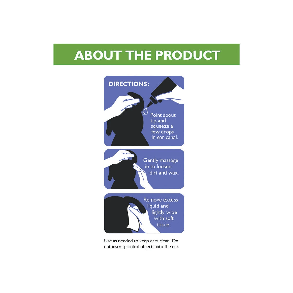 Only Natural Pet Ear Wash Cleaner For Dogs & Cats 3 Only Natural Pet Ear Wash Cleaner For Dogs & Cats - Image 3