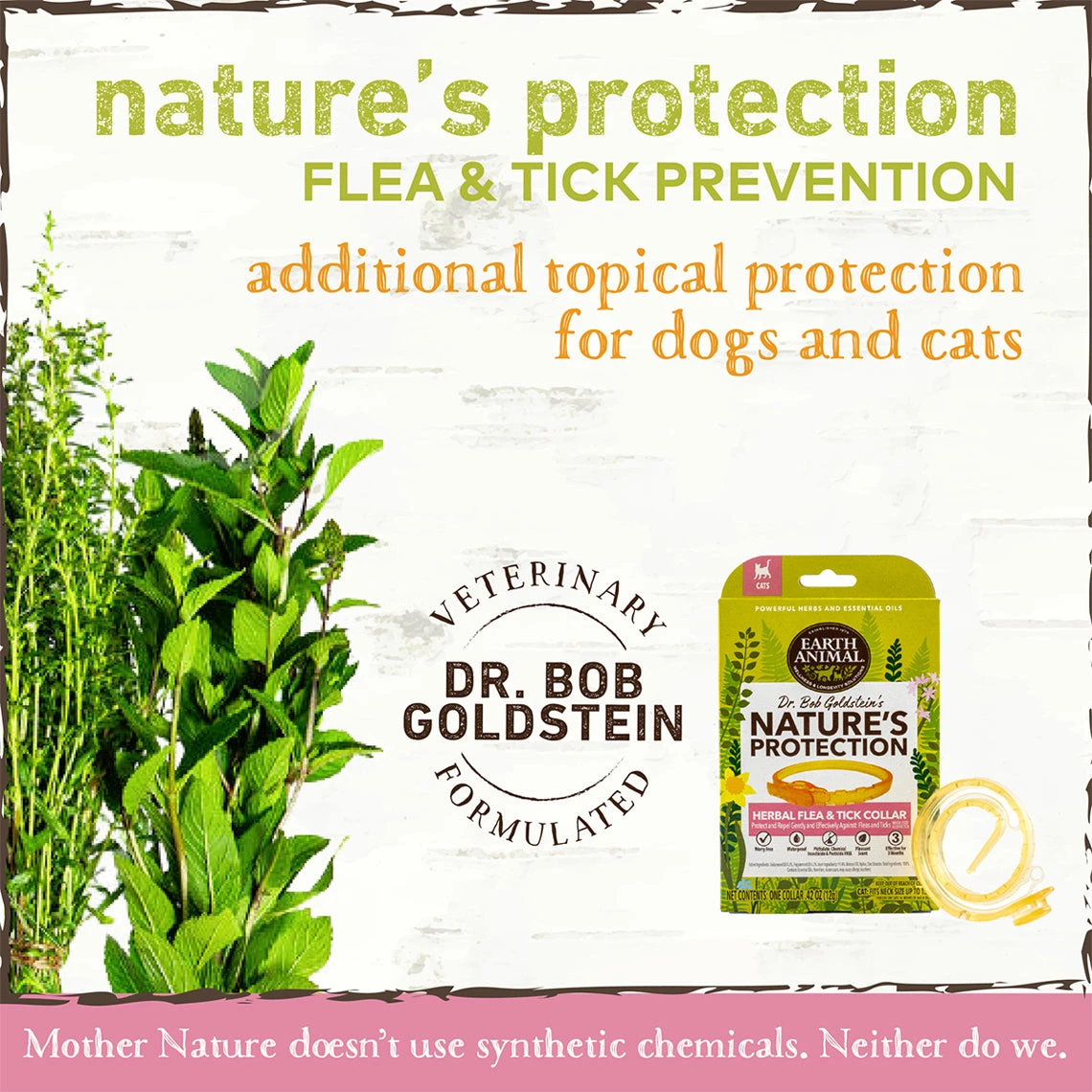 Earth Animal Nature's Protection Flea & Tick Collar For Cats 3 Earth Animal Nature's Protection Flea & Tick Collar For Cats - Image 3
