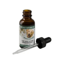 Only Natural Pet Eye & Upper Respiratory Homeopathic Remedy For Dogs & Cats -Cat And Dog Pet Supply Store Eye Upper Respiratory Homeopathic Bottle w Dropper