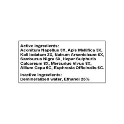 Only Natural Pet Eye & Upper Respiratory Homeopathic Remedy For Dogs & Cats -Cat And Dog Pet Supply Store Eye Upper Respiratory Homeopathic Ingredients