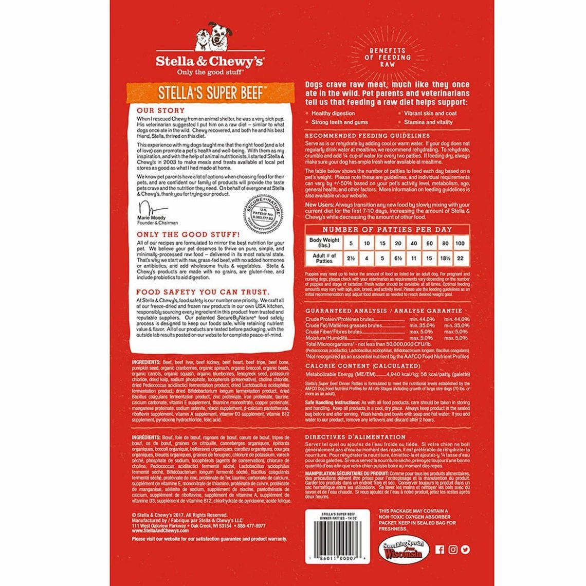 Stella & Chewy's Raw Dinners Freeze-Dried Dog Food 2 Stella & Chewy's Raw Dinners Freeze-Dried Dog Food - Image 2